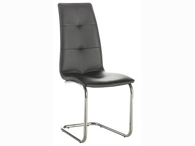 SILLA COMEDOR LINES NEGRA