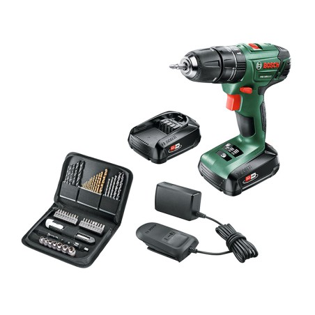Atornillador Bosch Psb 1800 2 Baterías+Accesorios