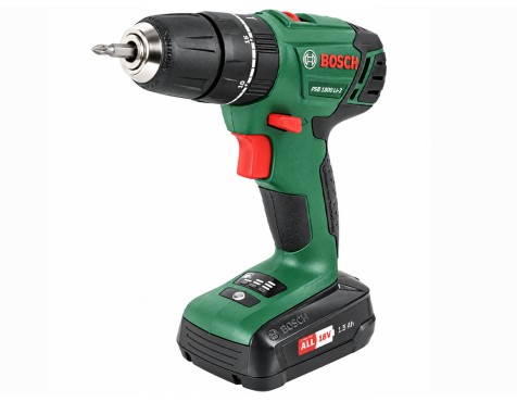 Atornillador Bosch Psb 1800 2 Baterías+Accesorios
