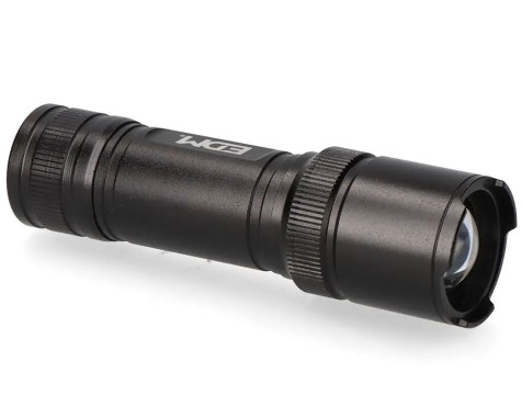 Linterna Led Táctica Black Grip