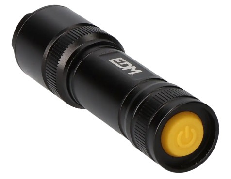 Linterna Led Táctica Black Grip