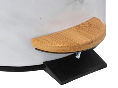 PAPELERA LEA MÁRMOL BLANCO
