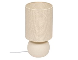 Lámpara De Sobremesa Obine Beige