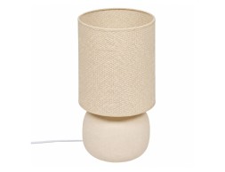 Lámpara De Sobremesa Obine Beige