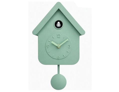 Reloj De Pared Cuco Verde