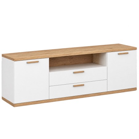 Mueble Tv Efecto Lino