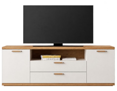 Mueble Tv Efecto Lino