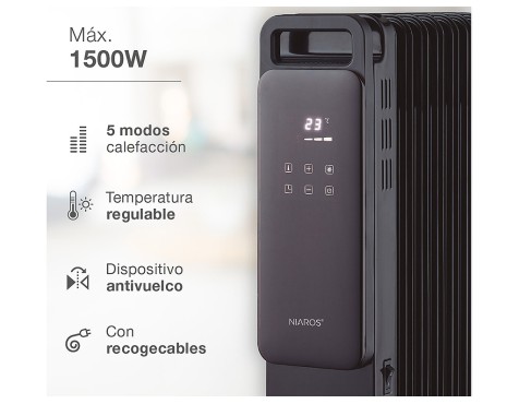 Radiador De Aceite Durasil Negro
