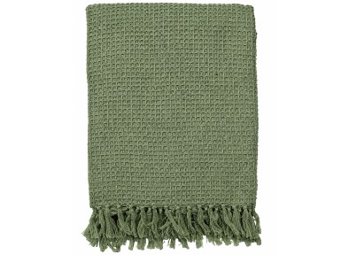 PLAID DE ALGODÓN BLOSSOM VERDE