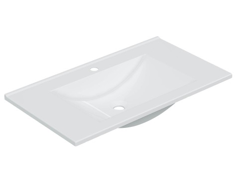 Lavabo Ceràmic Rectangular Pmma Blanc