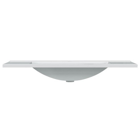 Lavabo Cerámico Rectangular Pmma Blanco