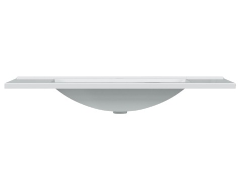 Lavabo Cerámico Rectangular Pmma Blanco