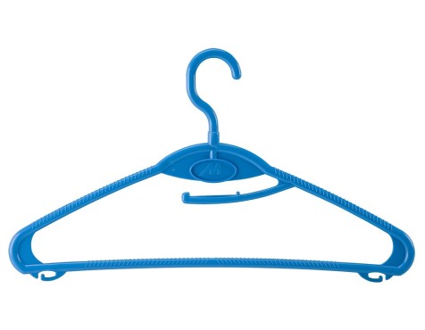 Juego 6 Perchas Maxi De Plástico