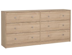 Còmoda Mai 6 Calaixos Roure Jakson Hickory