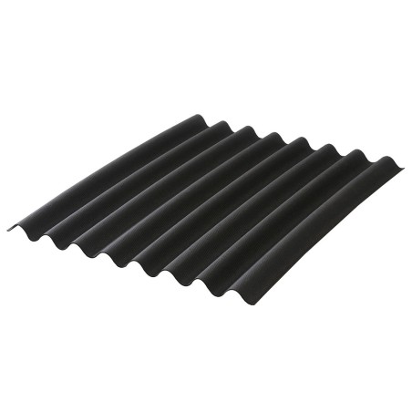 Placa Bituminosa Ondulada Negre