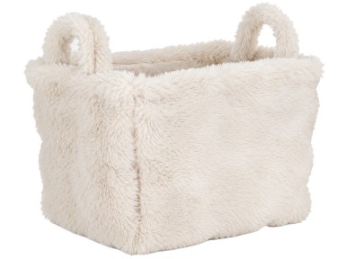 CESTA RECTANGULAR BEIGE