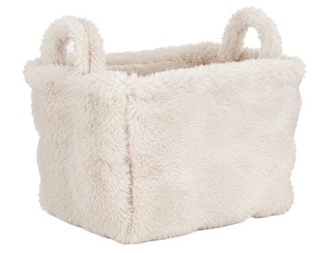 Cesta Rectangular Beige