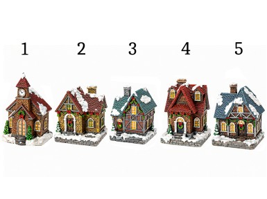 CASA NAVIDAD CON LED