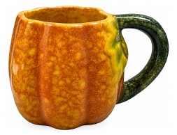 Taza De Porcelana Calabaza