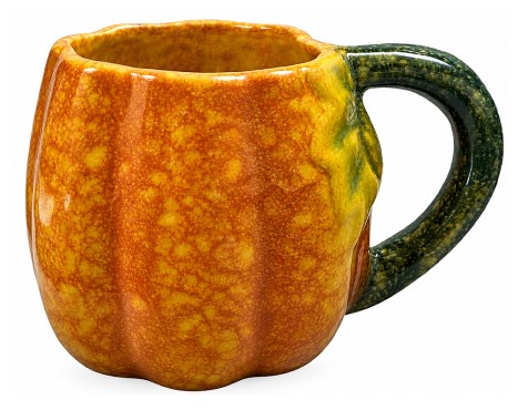 Taza De Porcelana Calabaza