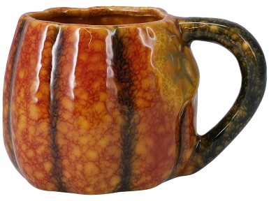 TAZA DE PORCELANA CALABAZA
