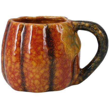 Taza De Porcelana Calabaza