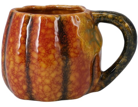 Taza De Porcelana Calabaza
