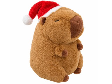 PELUCHE CAPIBARA NAVIDAD