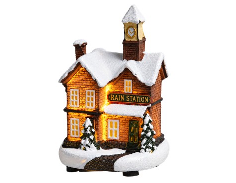 Casa Navidad Con Led