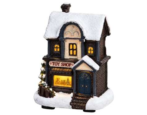 Casa Navidad Con Led