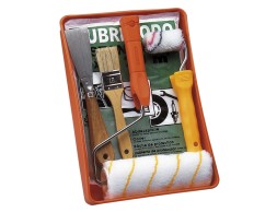 Kit Rodillo Pintura Antigota Perlón