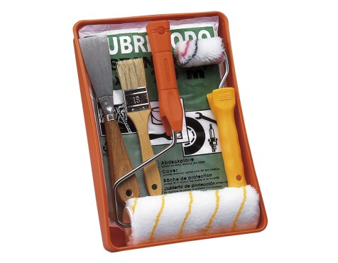 Kit Rodillo Pintura Antigota Perlón