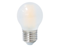 Bombilla Led Opal Filamentos Esférica Luz Fría
