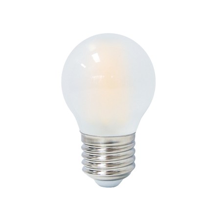Bombilla Led Opal Filamentos Esférica Luz Fría