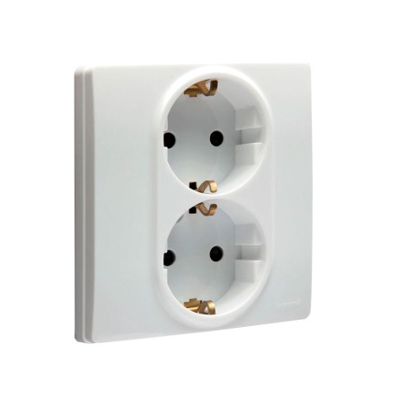 Base Endoll Schoko Doble Legrand Niloé Blanc