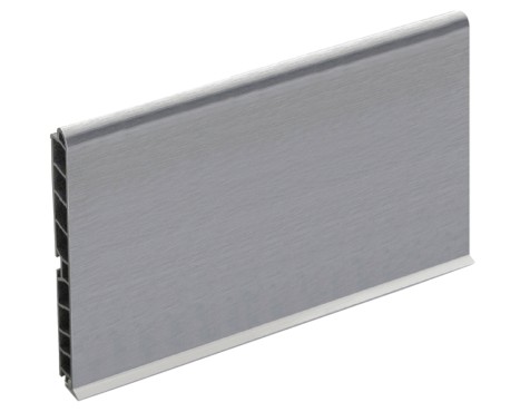 Sòcol Pvc Alumini Plata