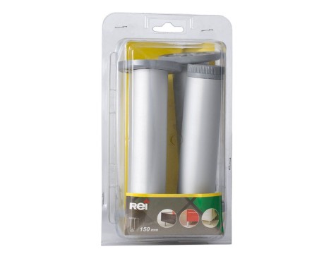 Pata Mueble Aluminio Redonda (4un) Ø40X100Mm