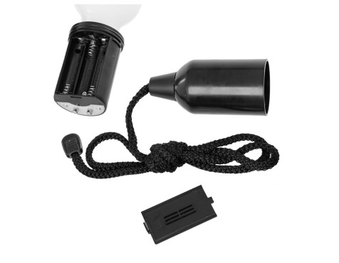 Llum Exterior Pull&Click Negre