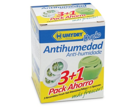 Ambientador Antihumitat Humydry Poma (3+1)
