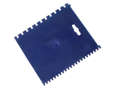 Espátula Dentada De Plástico