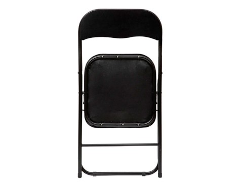 Cadira Plegable Vellut Negre