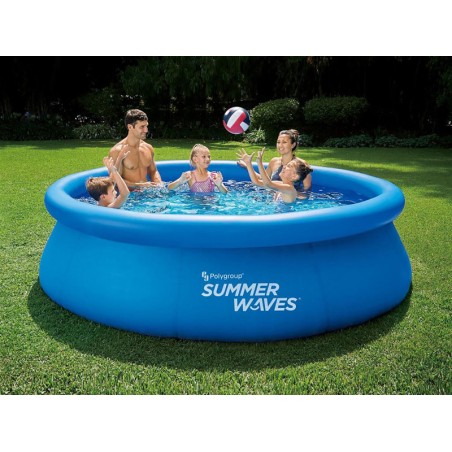 Piscina Hinchable Summer Waves Con Depuradora