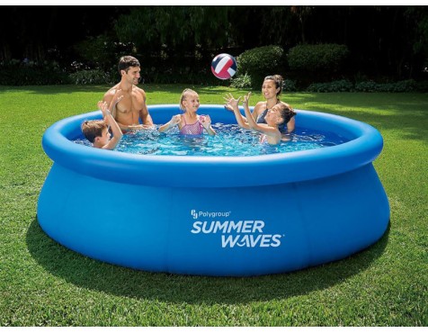 Piscina Hinchable Summer Waves Con Depuradora