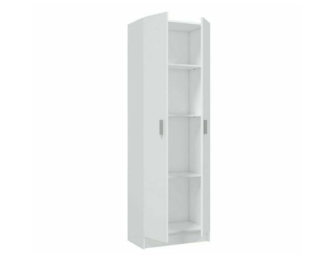 Armari Alt Auxiliar Prestatges 2 Portes Blanc