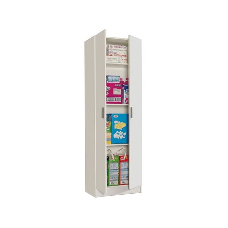 Armari Alt Auxiliar Prestatges 2 Portes Blanc