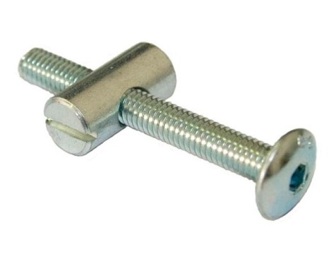 Perno Con Bulón Cincado (2un)