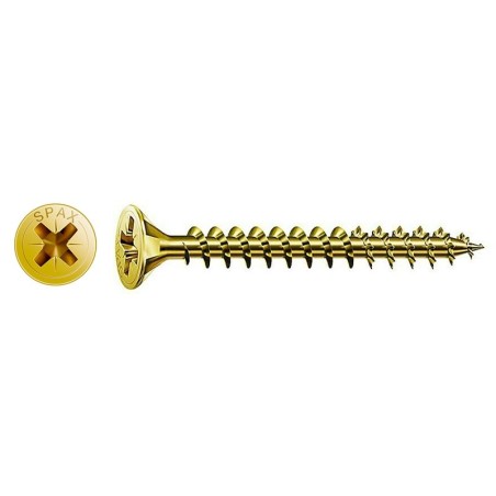 Tornillo Spax Cabeza Plana Pozi (125un)