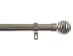 Kit Barra Extensible Cortina Aros Plata