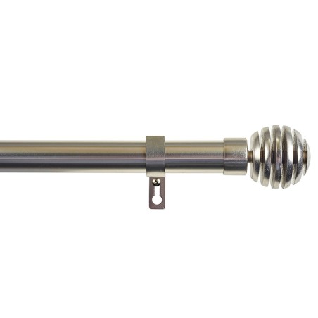 Kit Barra Extensible Cortina Aros Plata