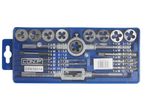 Joc Per Tallar Rosques 20uts Conmetall cp676014
